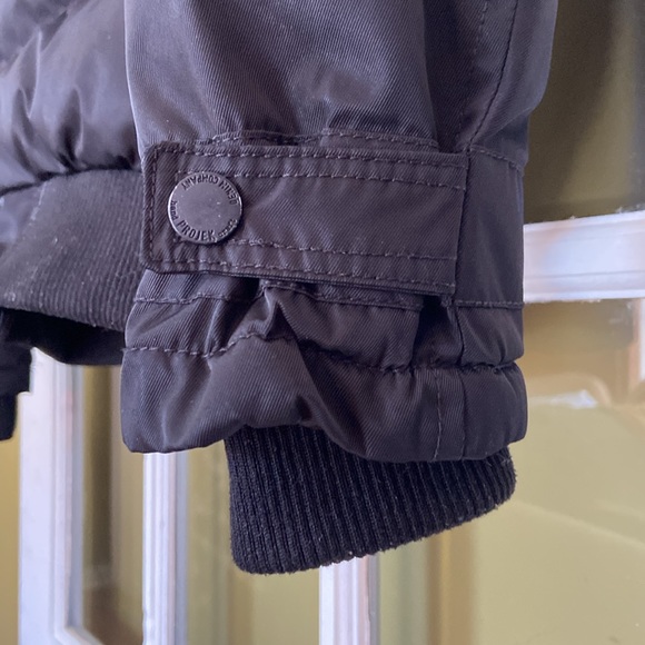 Projek Raw Black Puffer Jacket Winter Coat Men's Size S - Picture 7 of 14